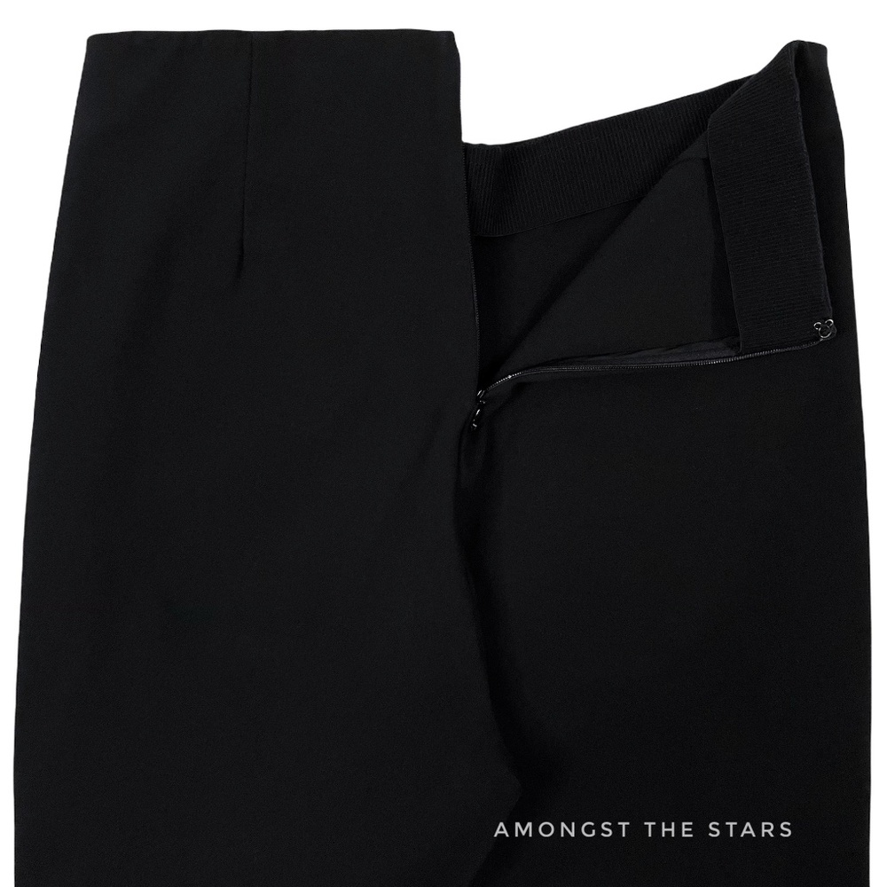 rag & bone Simone Equestrian Stretch Slim Black Ankle Pants - Picture 11 of 11